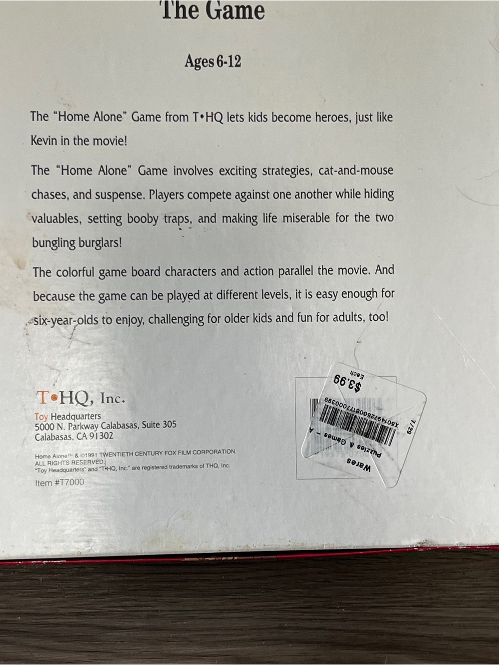 Home Alone Retro Board game family friendly based on movie - Picture 14 of 16